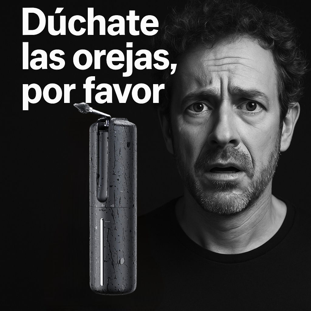 Dúchate las orejas, por favor