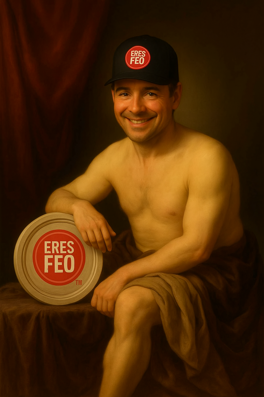 Gorra Vintage “ERES FEO” de Algodón